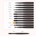 thumbnail image 6 of jiaroswwei DIY Nail Art Pen with Wooden Handle Non-shedding Soft Bristles Nail Painting Drawing Pen Manicure Brush, 6 of 8
