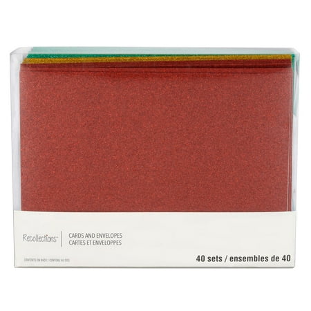 UPC: 0191518409420 | Glitter Rainbow Cards & Envelopes by Recollections™ 5 x 7
