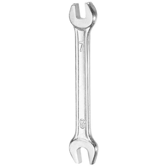 Uxcell Double Open End Wrench 7mm x 8mm Metric U-Shaped Spanner