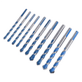 thumbnail image 3 of Deliqiba 10Pcs Tungsten Carbide Masonry Drill Bit Set for Metal Steel Porcelain Ceramic Tile Concrete Brick Plastic Wood (6 8 10 12mm), 3 of 3