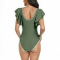 thumbnail image 4 of Tponi Sexy Swimsuit For Women One-Piece Army Green Clearance Underwear Bikini S, 4 of 4