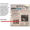 thumbnail image 3 of Cartucho Gillette Sensor Excel Twin Comfort Blades x50, 3 of 4