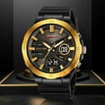 thumbnail image 3 of Men's Waterproof Sports Watch with Dual Display Multifunction Chronograph Week Date Analog Digital for Outdoor, 3 of 12