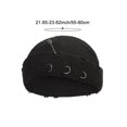 thumbnail image 3 of Slccxzc Gothic Beanie Winter Knit Hats Trendy Metal Pin Y2K Skull Cap Unisex, 3 of 7