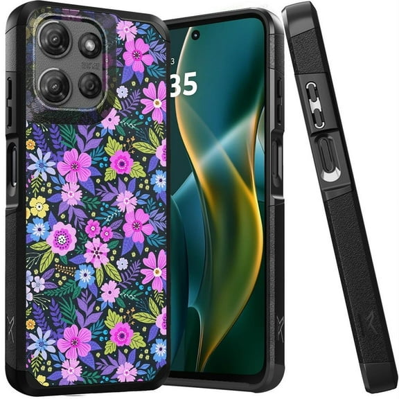 For Moto G Stylus 5G 2026/2025 Tough Strong Hybrid Case Cover   Tempered Glass - Mystical Floral Boom