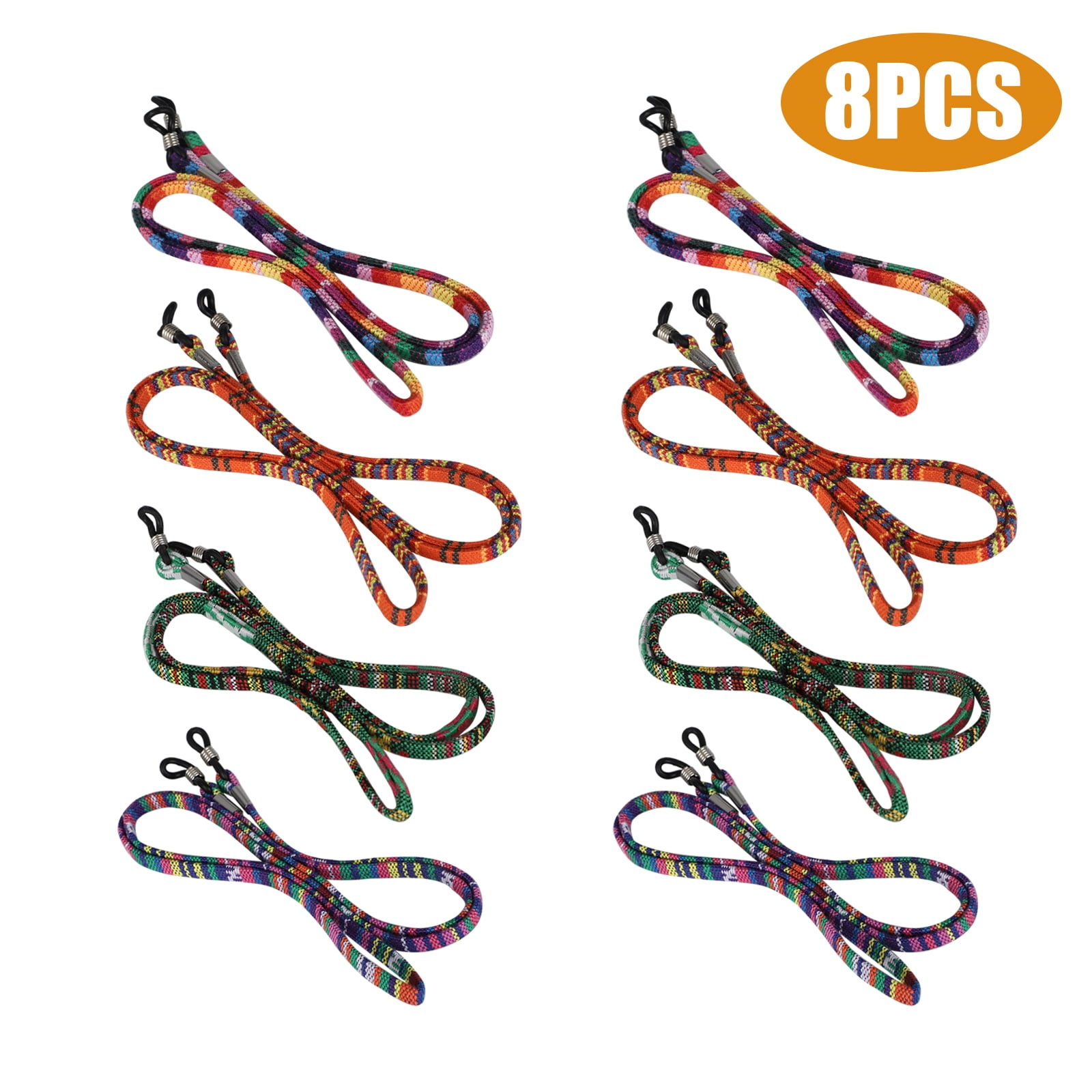 EEEkit 4/8 Pack Eye Glasses String Holder Straps Sports Sunglasses Strap for Men Women