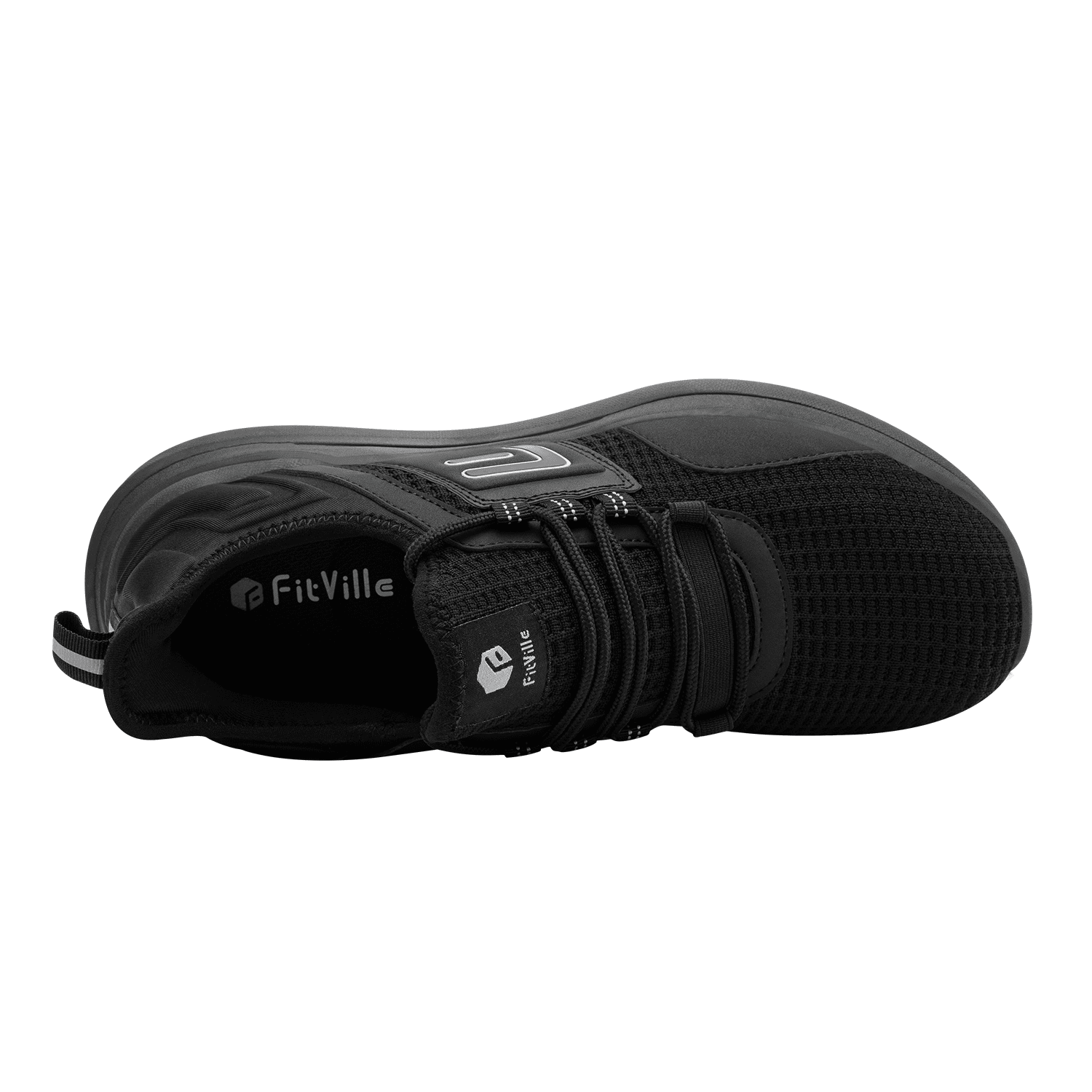 FitVille Wide Sneakers for Men Road Running Athletic Shoes 