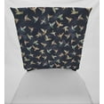 thumbnail image 3 of Hummingbirds Dining Room Chair Back Covers or Seat Covers by Penny's Needful Things (Both Chair Back & Seat Cover) (16 W x 16 H CHAIR BACK) (Black), 3 of 5