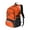 Orange, variant on Basketball Backpack Large Capacity Travel Sports Backpack with Air Cushion Straps Laptop and Shoe Compartment Red