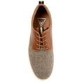 thumbnail image 4 of Daxx Mens Lace-up Two-tone Sneaker, 4 of 6