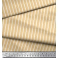 thumbnail image 3 of Soimoi Crepe Silk Fabric Striped Stripe Print Fabric by The Yard 42 Inch Wide, 3 of 3