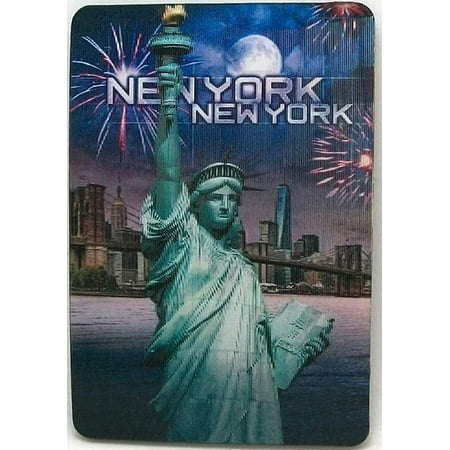 

New York City Statue of Liberty 3D Fridge Magnet