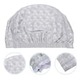 thumbnail image 4 of BRIGHTFUFU Gorros de natación Gorras impermeables para natación Accesorio de piscina profesional para adultos, 4 of 7