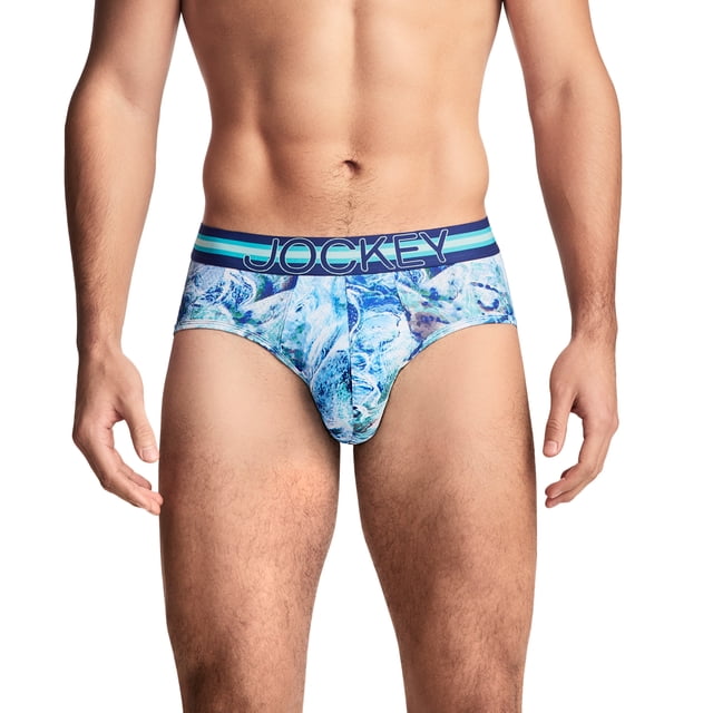 Jockey Sport Slip en Microfibre pour Homme avec Pochette de Stabilité