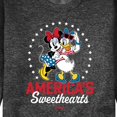 thumbnail image 3 of Disney - Americana - Americas Sweethearts - Men's Crew Neck Fleece Pullover, 3 of 6