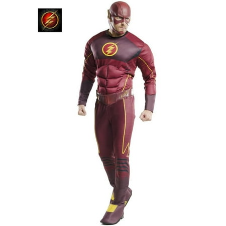 Men's Deluxe Flash Adult Costume XL