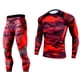 thumbnail image 1 of Qarigey Ropa interior térmica masculina Traje de compresión Calzoncillos largos Invierno Deportes al aire libre Función Ropa de entrenamiento Fitness conjuntos de ropa Rojo SG Qarigey AP013677-02, 1 of 6