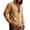 #04Earthy Yellow, variant on Mens Long Sleeve Hooded Shirts Casual Buttons Down Shirts with 2 Pockets Black L