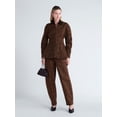 thumbnail image 6 of Scoop Women's and Women's Plus Peplum Denim Jacket, Sizes XS-4X, 6 of 6