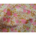 thumbnail image 4 of oneOone Silk Tabby Fabric Leaves & Floral Artistic Print Fabric By Yard 42 Inch Wide, 4 of 4