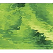 OCEANSIDE STAINED/FUSING GLASS SHEETS - MOSS GREEN WATERGLASS FUSIBLE (Small 8" x 10")