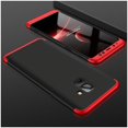 thumbnail image 1 of Pour Samsung A8 2018 Étui Protectrice 360 Degrés Ultra Fine Rigide Rouge Noir Rouge, 1 of 5