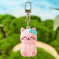 thumbnail image 6 of SharkTRUE Cute Silicone Lipstick Holder Keychain, Lip Balm Storage Pouch, Portable Lip Gloss Organizer for Keys Bags, 6 of 10
