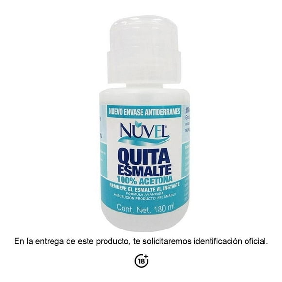 Quita Esmalte Nuvel 180 ml