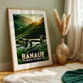 thumbnail image 6 of Banaue Rice Terraces Poster: Stairway to Heaven - Banaue Cordillera Administrative Region Philippines Illustration Travel Poster Scenic Rural Landscape Nature Unframed Wall Art Print 5 x 7 inches, 6 of 60