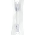thumbnail image 1 of Parka Sport Double Fermeture Éclair Séparable 48 Pouces-Blanc, 1 of 2