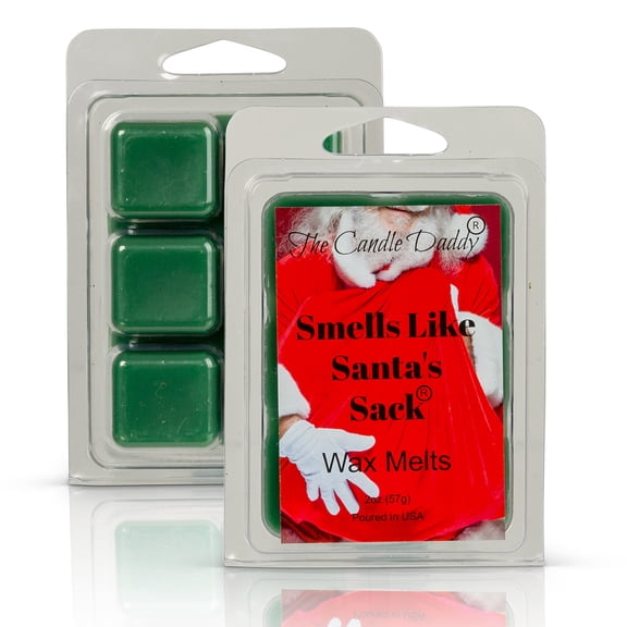 5 Pack - Smells Like Santa's Sack - Christmas Brown Sugar Fig Scented Wax Melt - 2 Ounces x 5 Packs = 10 Ounces