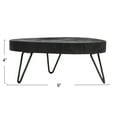 thumbnail image 2 of Creative Co-Op Decorative Paulownia Wood Pedestal, Black, 2 of 7