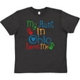 thumbnail image 3 of Inktastic My Aunt in Ohio Loves Me Youth T-Shirt, 3 of 5