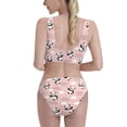 thumbnail image 5 of High Waisted Bikini Sets For Women, Panda Flying In The Sky (2) Swimsuits Tummy Control, Two Pieces Bathing Suit, 5 of 8