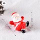 thumbnail image 3 of Cute Christmas Ornaments Resin Xmas Santa Claus Snowman Micro Landscape Miniature Desk Accessories Ornament New Year Gift, 3 of 5