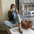 thumbnail image 5 of Cushionaire Wit Hand Woven Womens Flats, Comfortable Mary Jane Ballet Flat with Adjustable Buckle Braided Strap and Cushioned Memory Foam, 5 of 22
