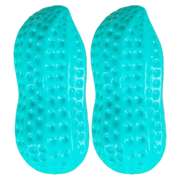 KAKOWELY 2 juguetes masticables de simulación de cacahuete para mascotas, juguete masticable para cachorros, juguete para perros resistente a las mordeduras.