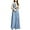 Blue Grey, variant on Girls Chiffon Dresses Formal Sleeveless Junior Bridesmaid Wedding Party Maxi Dress