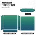 thumbnail image 5 of Decal Skin for PS4 Slim / PS4 Pro / PS4, Whole Body Vinyl Sticker Cover for Playstation 4 Console and Controller (Mint and Sailor Blue), 5 of 5