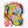 thumbnail image 3 of Dogs Speak to Those Who Listen Camiseta Dean Russo Neon Pet - Camiseta para mujer, Blanco, XL, 3 of 7