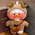 thumbnail image 3 of Muñeco de pato Kawaii de 30 cm, juguetes de peluche para niños con accesorios de ropa (G) Likrtyny Para estrenar, 3 of 6