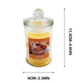 thumbnail image 2 of Matoen 100g Transparent Soy Wax Scented Candle In Clear Glass Jar, Suitable for Home Decoration and Romantic Gift, 2 of 7
