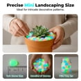 thumbnail image 5 of Colorful Glow-in-the-Dark Garden Stones, 2026 New Glow in The Dark Rocks Outdoor, Solar Rocks for Landscaping, Outdoor Landscaping Decor Glowing Stones Fish Tank Aquarium Decorations (100, Blue), 5 of 9