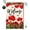 Spring Summer Geranium, variant on Spring Summer Geranium Welcome Garden Flag Double Sided Summer Bee Red Floral Small Burlap Yard Flag House Seasonal Farmhouse Outside Outdoor Decoration 12.5 x 18 Inch