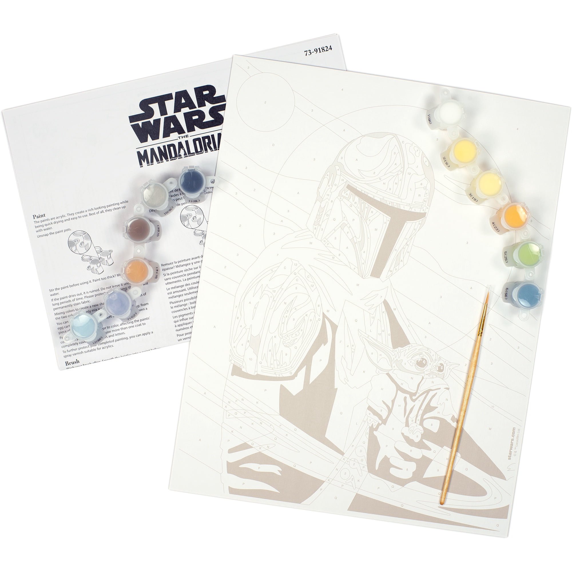 Paintworks® Mandalorian Paint-by-Number Kit