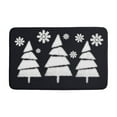 thumbnail image 1 of Qocolhg Outdoor Christmas Decorations Indoor, Christmas Rug Christmas Snowflake Rugs Christmas Tree Carpet Washable Non Slip Absorbent Easy Care Holiday Decor For LivingRoom Bath Door Festive Carpet, 1 of 7