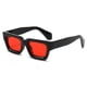 thumbnail image 1 of Gafas de sol de moda con montura pequeña, gafas de personalidad con montura cuadrada y gruesa, gafas de sol con tendencia de viento, moda duradera, 1 of 5