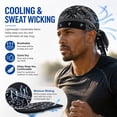 thumbnail image 4 of 5 Pack Elastic Cycling Sports Cap, 2026 News Elastic Cycling Sports Cap,Cooling Skull Cap Helmet Liner Elastic Cycling Sports Cap Bandana for Men Women, 4 of 7