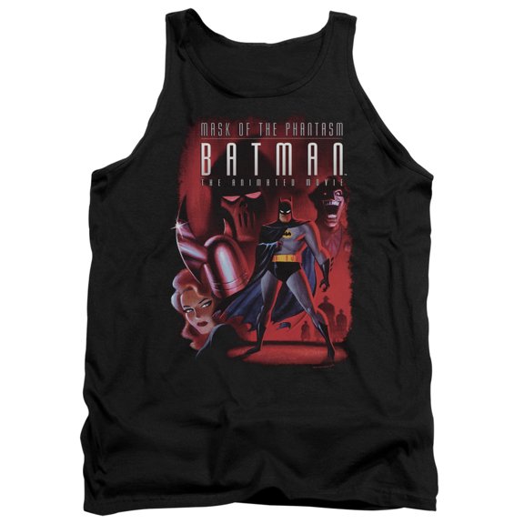 Batman Phantasm Cover Adult Tank Top Black