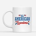 thumbnail image 2 of Custom Mugs All American Grandma Patriotic Grandmother America Nana Mother's Day Gifts Santa Christmas Presents Ceramic Coffee 11oz 15oz Mug, 2 of 7